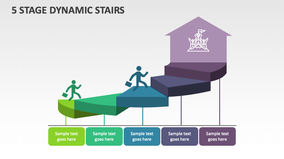 5 Stage Dynamic Stairs - Slide 1