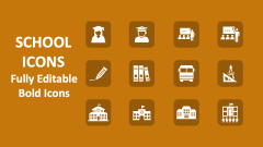 School Icons - Slide 1