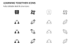 Learning Together Icons - Slide 2