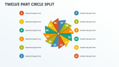 Twelve Part Circle Split - Slide 1