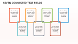 Seven Connected Text Fields - Slide 1