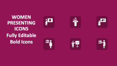 Women Presenting Icons - Slide 1