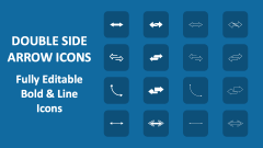 Double Side Arrow Icons - Slide 1