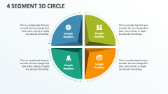 4 Segment 3D Circle - Slide 1