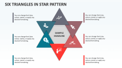Six Triangles in Star Pattern - Slide 1