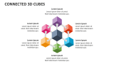 Connected 3D Cubes - Slide 1