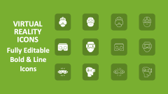 Virtual Reality Icons - Slide 1