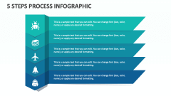 5 Steps Process Infographic - Slide 1