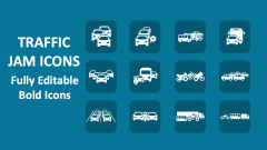 Traffic Jam Icons - Slide 1