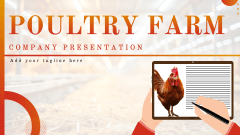 Poultry Farm Company Presentation - Slide 1