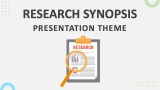 Research Synopsis Presentation Theme - Slide 1