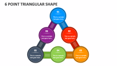 6 Point Triangular Shape - Slide 1