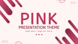 Pink Presentation Theme - Slide 1