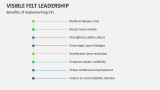 Benefits of Implementing Visible Felt Leadership - Slide 12