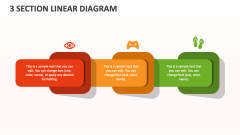 3 Section Linear Diagram - Slide 1
