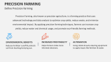 Define Precision Farming - Slide 2