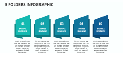 5 Folders Infographic - Slide 1