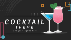 Cocktail Theme - Slide 1