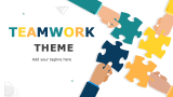 Teamwork Presentation Theme - Slide 1