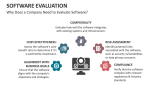 Why Does a Company Need to Evaluate Software? - Slide 3