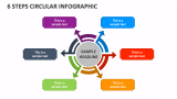 6 Steps Circular Infographic - Slide 1