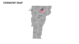Vermont Map - Slide 3