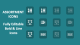 Assortment Icons - Slide 1
