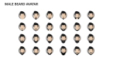 Male Beard Avatar - Slide 1