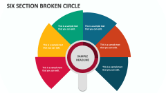 Six Section Broken Circle - Slide 1