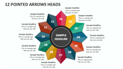 12 Pointed Arrows Heads - Slide 1