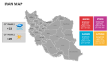 Iran Map - Slide 8