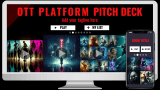 OTT Platform Pitch Deck - Slide 1