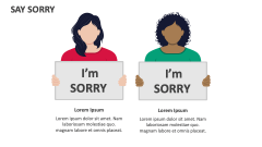 Say Sorry - Slide 1