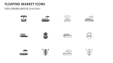 Floating Market Icons - Slide 2