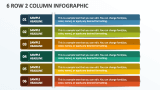 6 Row 2 Column Infographic - Slide 1