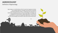 Definition of Agroecology - Slide 1