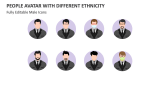 People Avatar with Different Ethnicity - Slide 4
