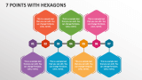 7 Points with Hexagons - Slide 1