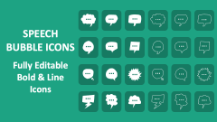 Speech Bubble Icons - Slide 1