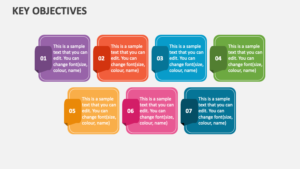 Key Objectives PowerPoint and Google Slides Template - PPT Slides