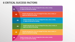 6 Critical Success Factors - Slide 1