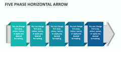 Five Phase Horizontal Arrow - Slide 1