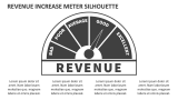 Revenue Increase Meter Silhouette - Slide 3