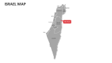 Israel Map - Slide 2