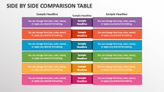 Side By Side Comparison Table - Slide 1