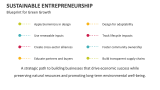Blueprint for Green Growth of Sustainable Entrepreneurship - Slide 8