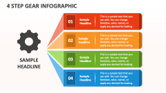 4 Step Gear Infographic - Slide 1