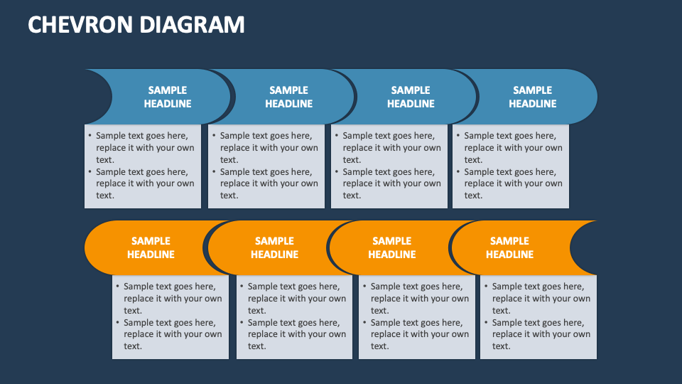 Chevron Diagram Template for PowerPoint and Google Slides - PPT Slides