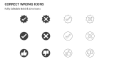 Correct Wrong Icons - Slide 2