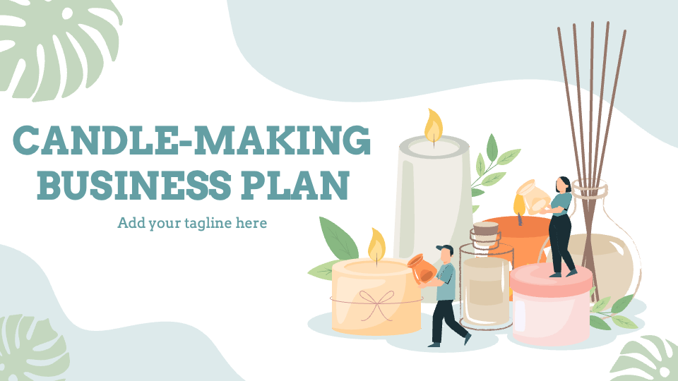 CandleMaking Business Plan PowerPoint and Google Slides Template PPT Slides